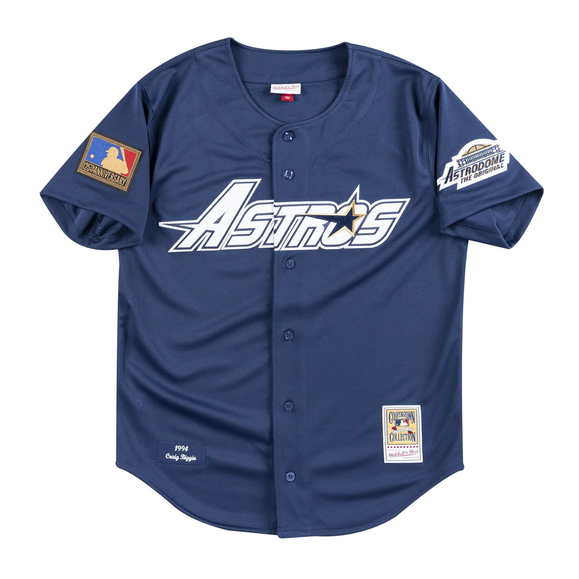 Authentic Jersey Houston Astros Alternate 1994 Craig Biggio - vstockx