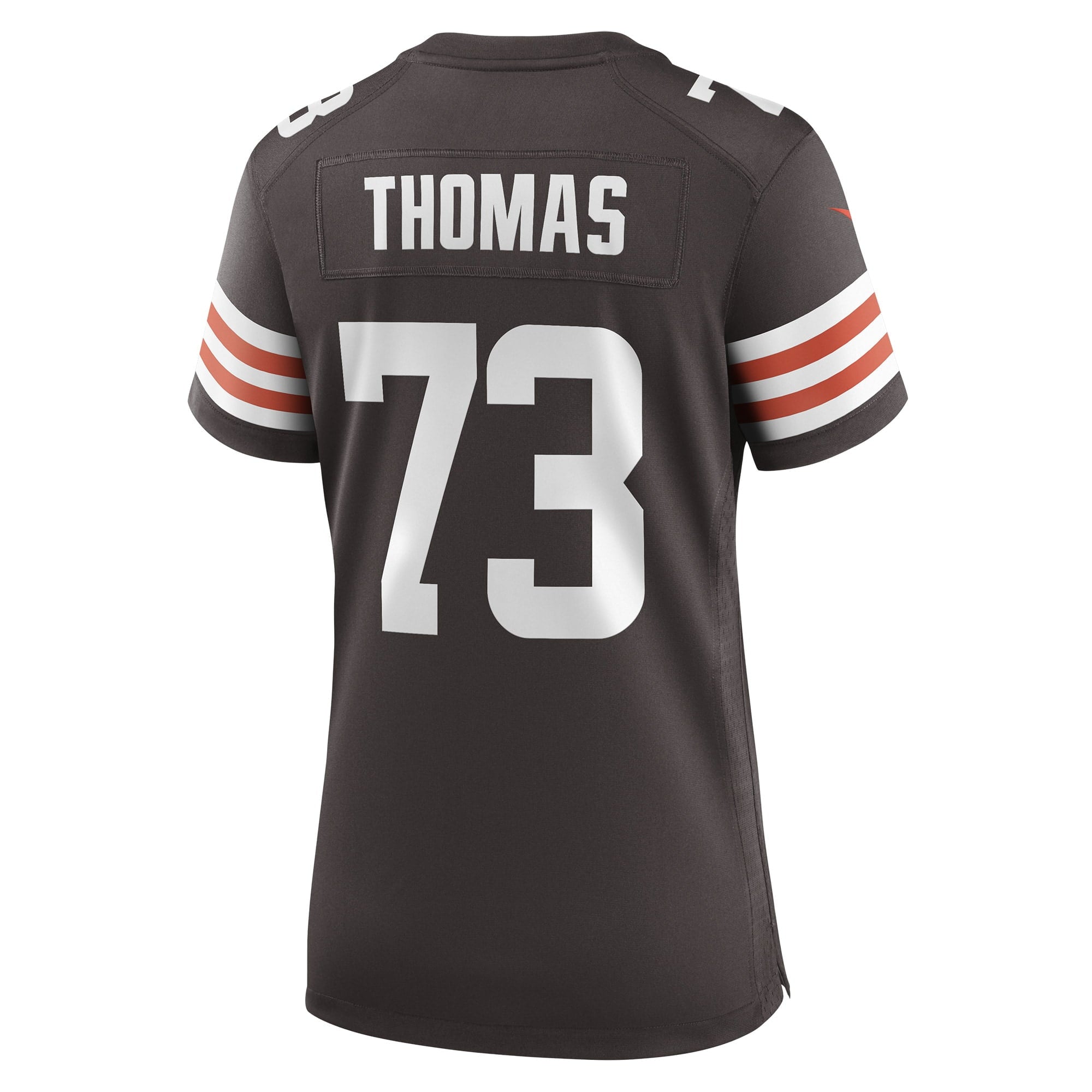 Women's Nike Joe Thomas Brown Cleveland Browns Retired Game Player Jersey - vstockx