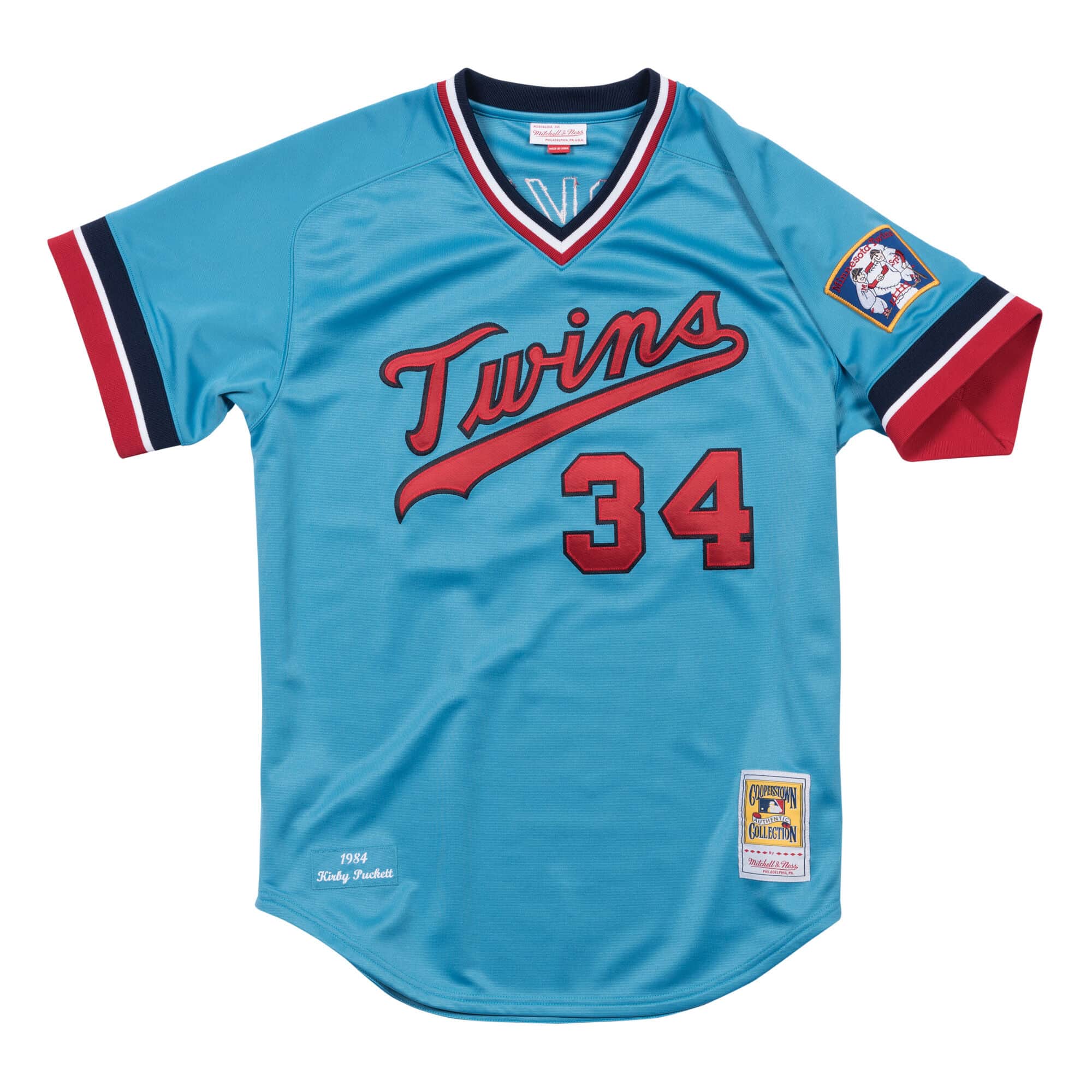Authentic Jersey Minnesota Twins 1984 Kirby Puckett - vstockx