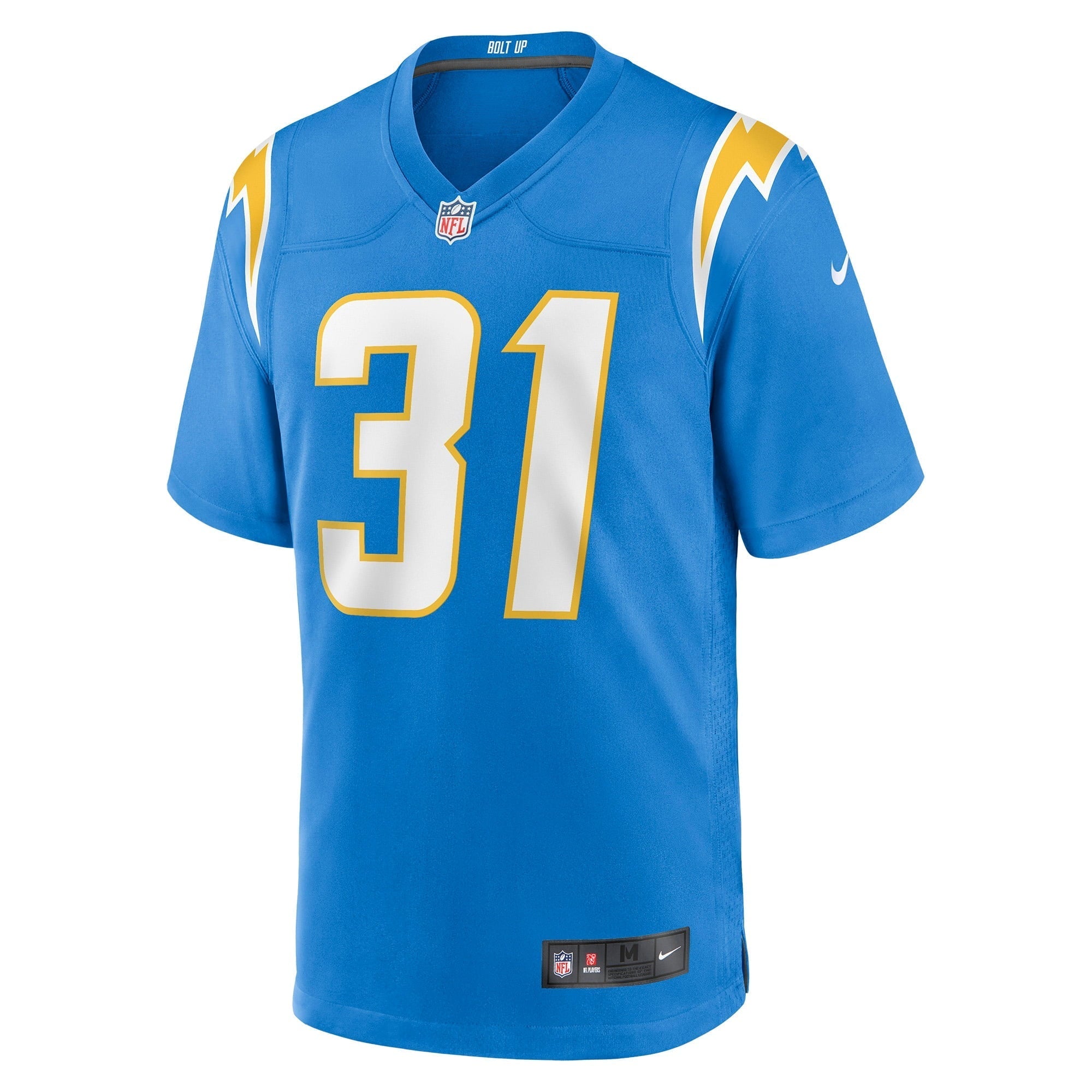 Men's Nike Nick Niemann Powder Blue Los Angeles Chargers Game Player Jersey - vstockx