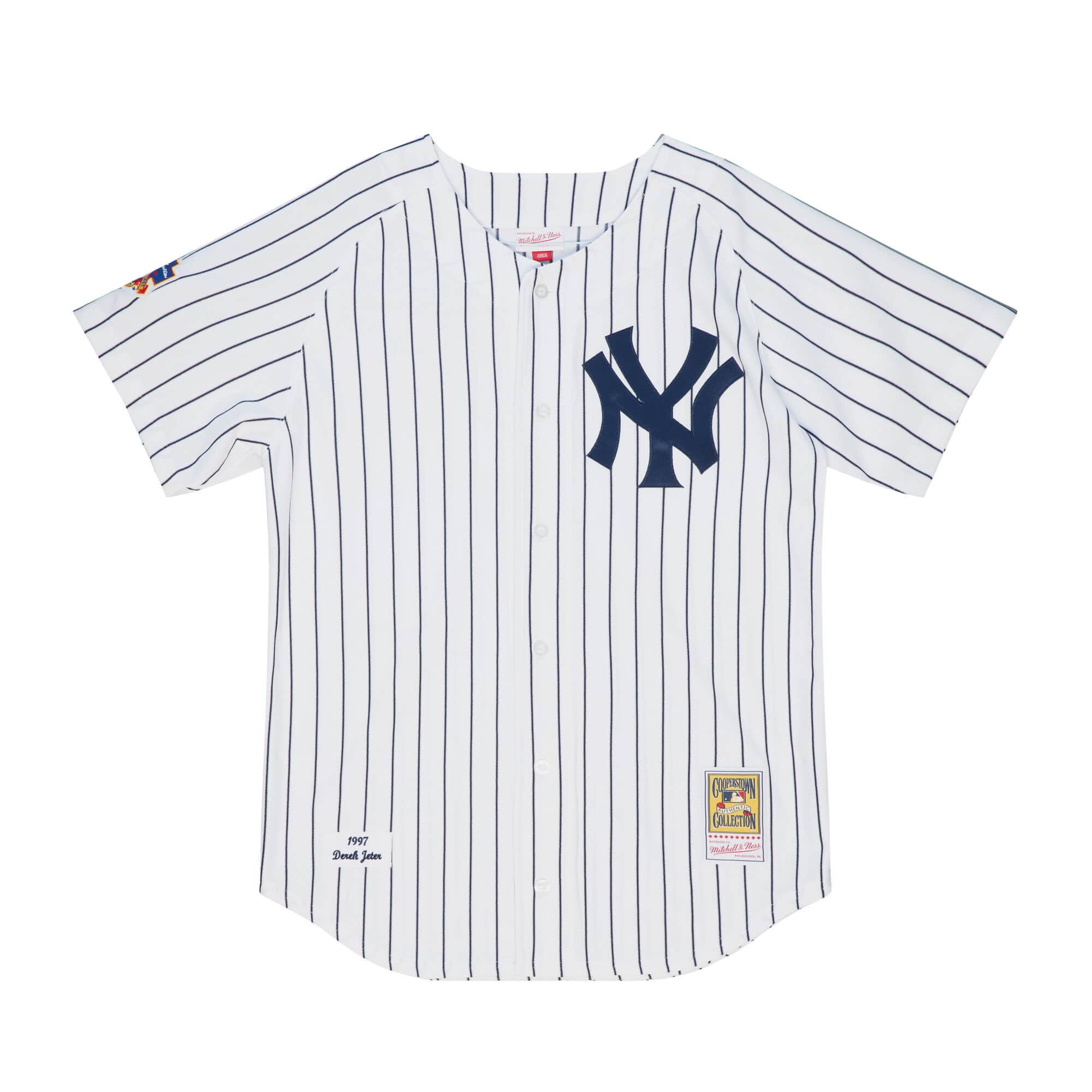 Authentic Derek Jeter New York Yankees Home 1997 Jersey - vstockx