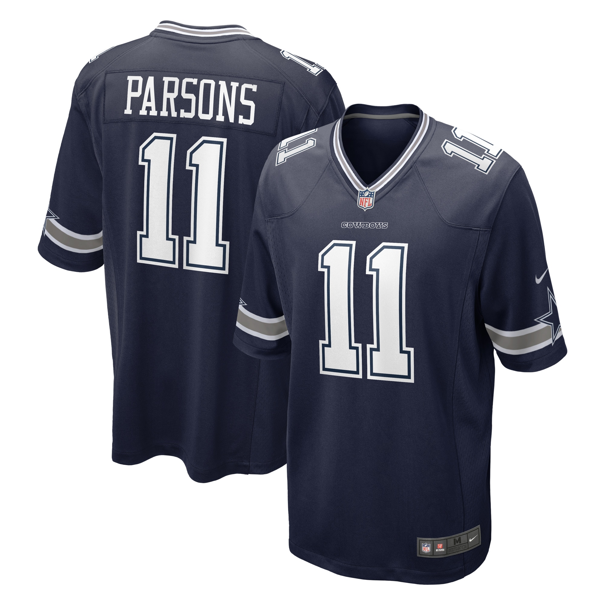 Micah Parsons Dallas Cowboys Nike 2021 NFL Draft First Round Pick Game Jersey - Navy - vstockx