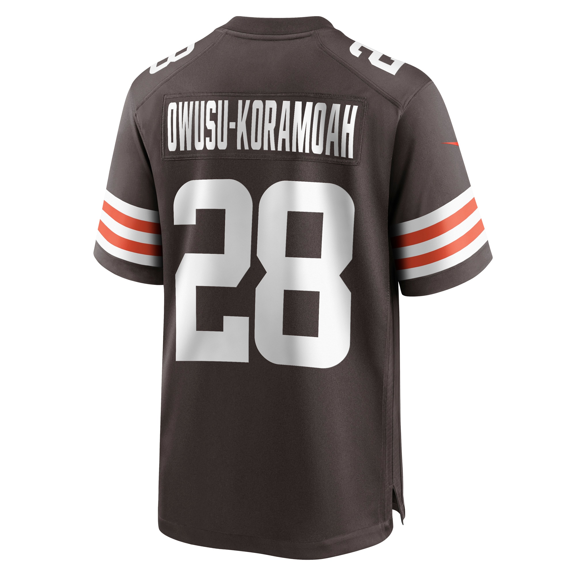 Jeremiah Owusu-Koramoah Cleveland Browns Nike Game Jersey - Brown - vstockx