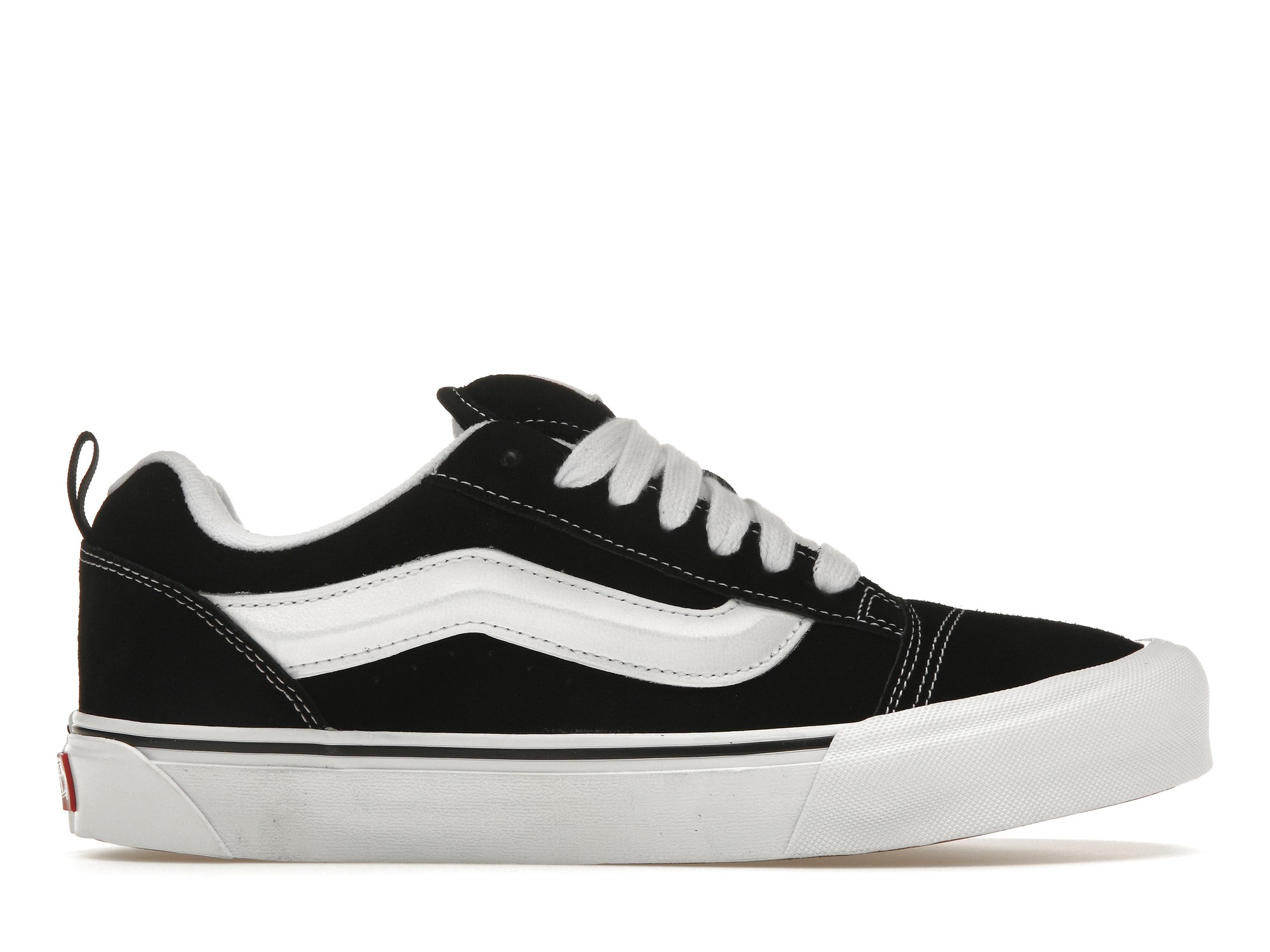 Vans Knu Skool Black White - vstockx