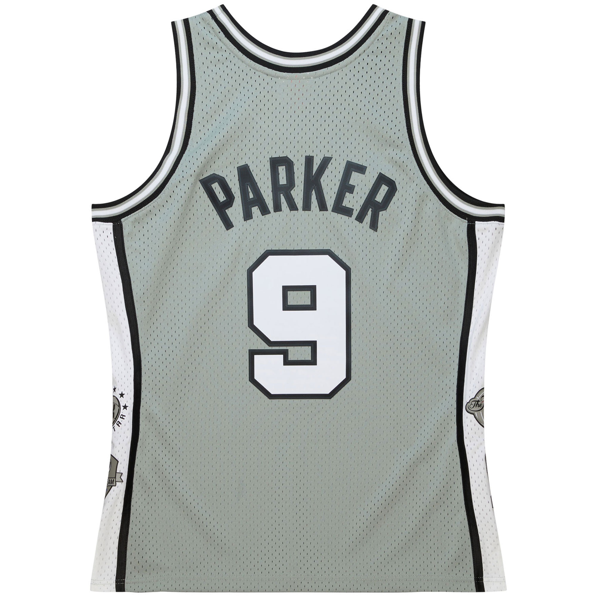 Tony Parker San Antonio Spurs Mitchell & Ness Unisex Hall of Fame Class of 2023 Throwback Swingman Jersey - Gray - vstockx