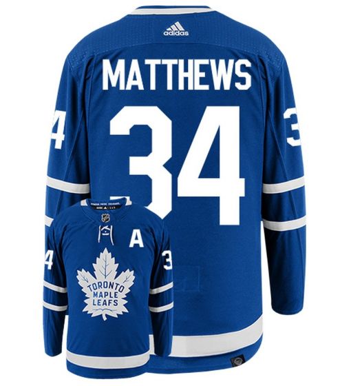 Auston Matthews Toronto Maple Leafs Adidas Primegreen Authentic NHL Hockey Jersey - vstockx