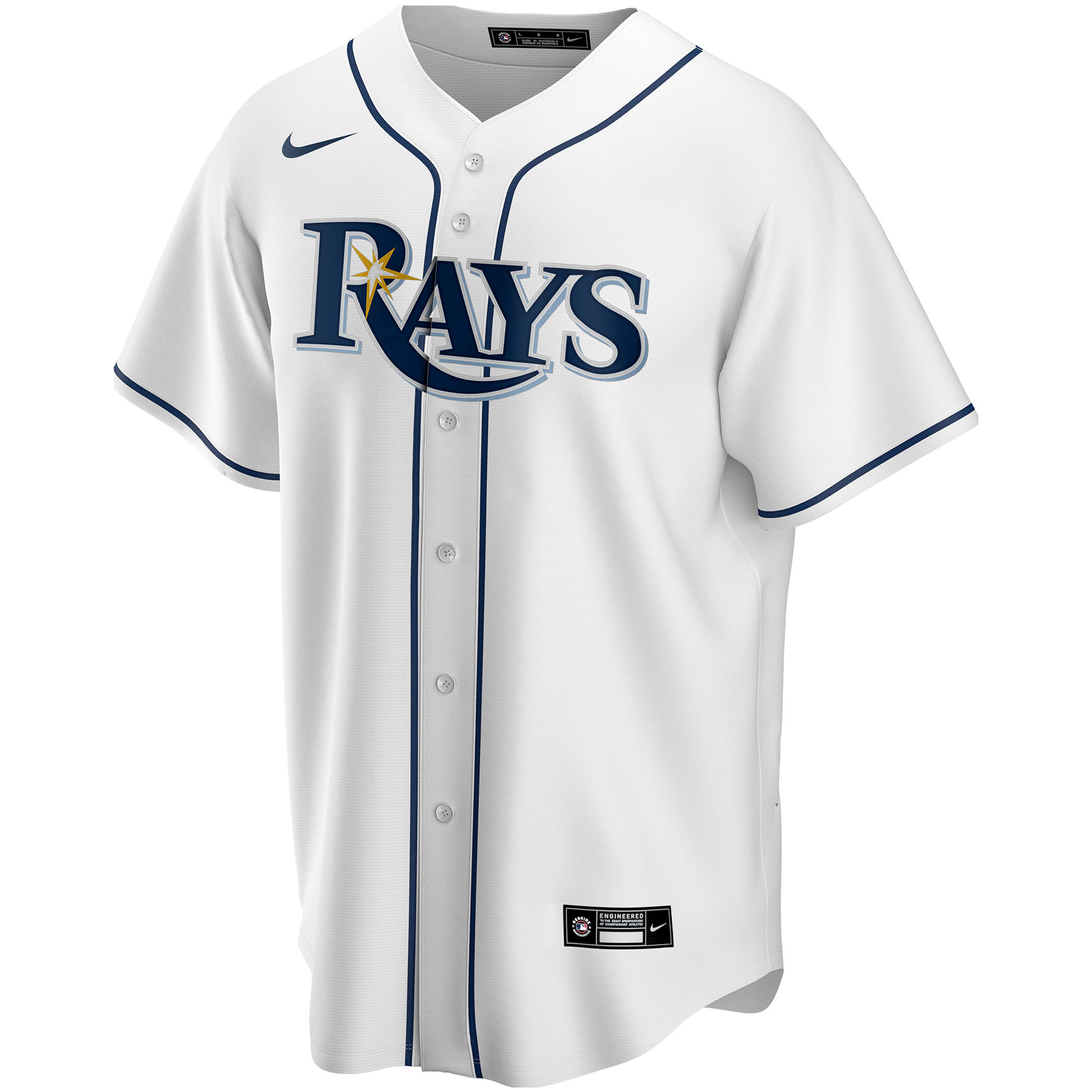 Tampa Bay Rays Nike Home Pick-A-Player Retired Roster Replica Jersey - White - vstockx