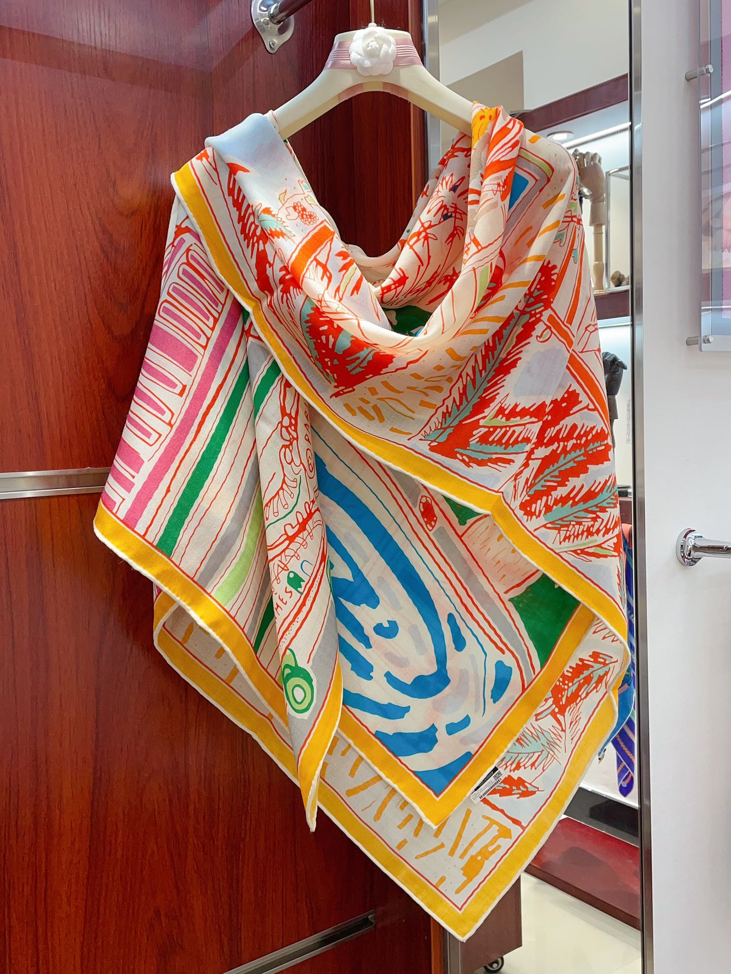 Streetwear Scarf Hermes 328781 SIZE:140cm*140cm - vstockx