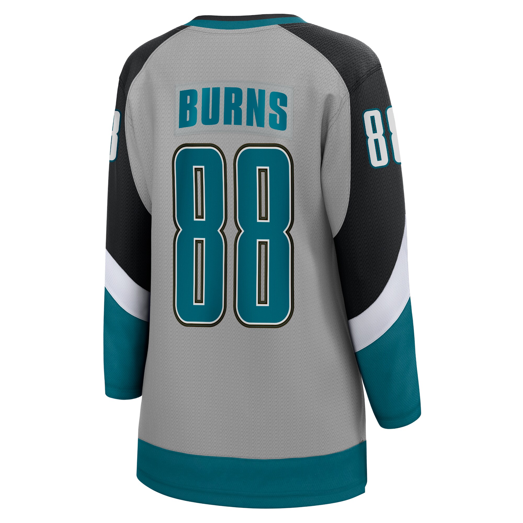 Brent Burns San Jose Sharks Fanatics Branded Women's 2020/21 Special Edition Breakaway Player Jersey - Gray - vstockx