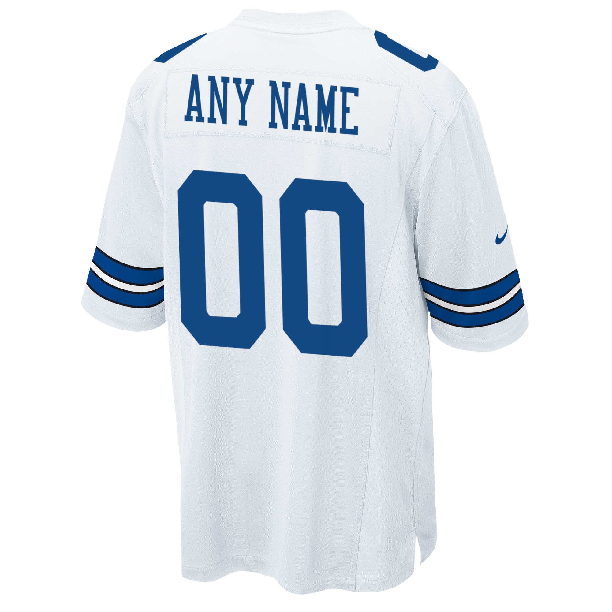 Dallas Cowboys Nike Custom Game Jersey - White - vstockx