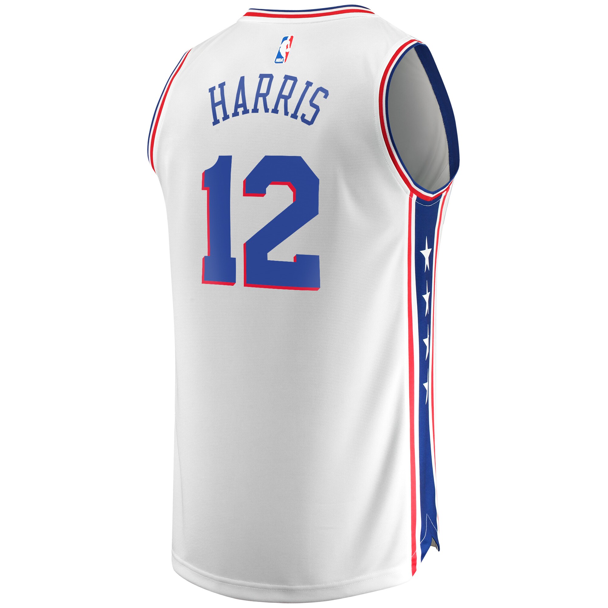 Tobias Harris Philadelphia 76ers Fanatics Branded Fast Break Replica Player Team Jersey - Association Edition - White - vstockx