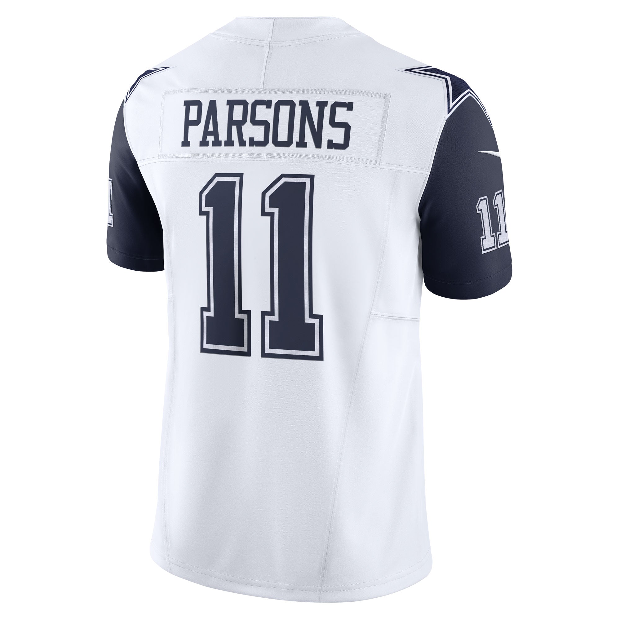 Men's Nike Micah Parsons White Dallas Cowboys Vapor F.U.S.E. Limited Jersey - vstockx