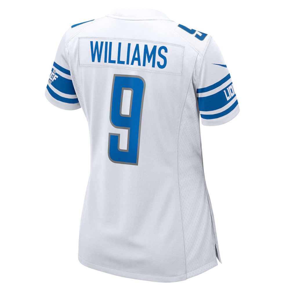 Women's Detroit Lions Jameson Williams Game Jersey - White - vstockx