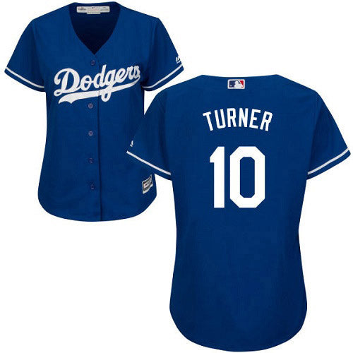 Women's Los Angeles Dodgers Justin Turner Replica Alternate Jersey - Royal - vstockx