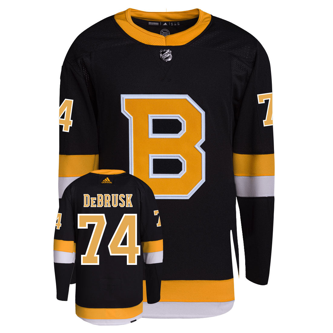 Jake DeBrusk Boston Bruins Adidas Primegreen Authentic NHL Hockey Jersey - vstockx