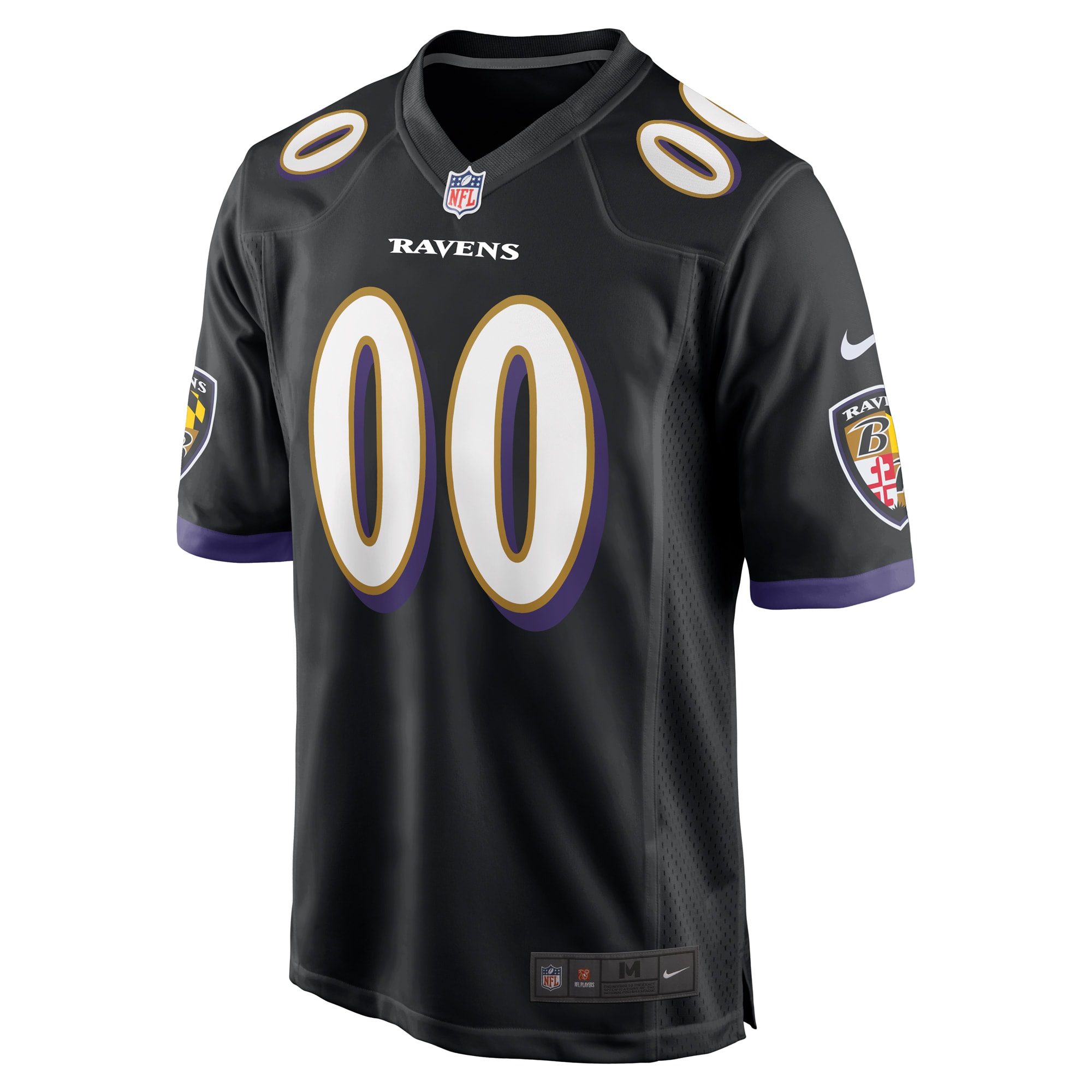 Baltimore Ravens Nike Youth Game Custom Jersey - Black - vstockx