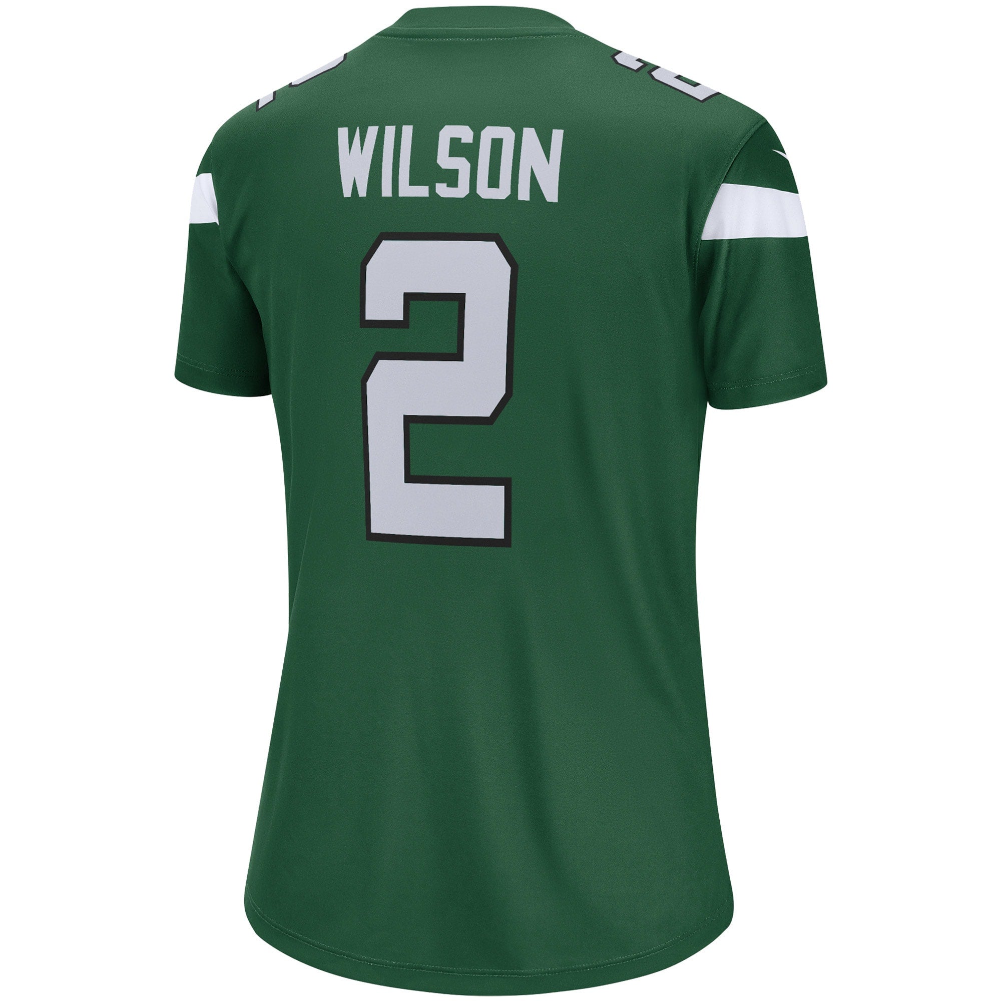 Women's Nike Zach Wilson Gotham Green New York Jets Legend Jersey - vstockx