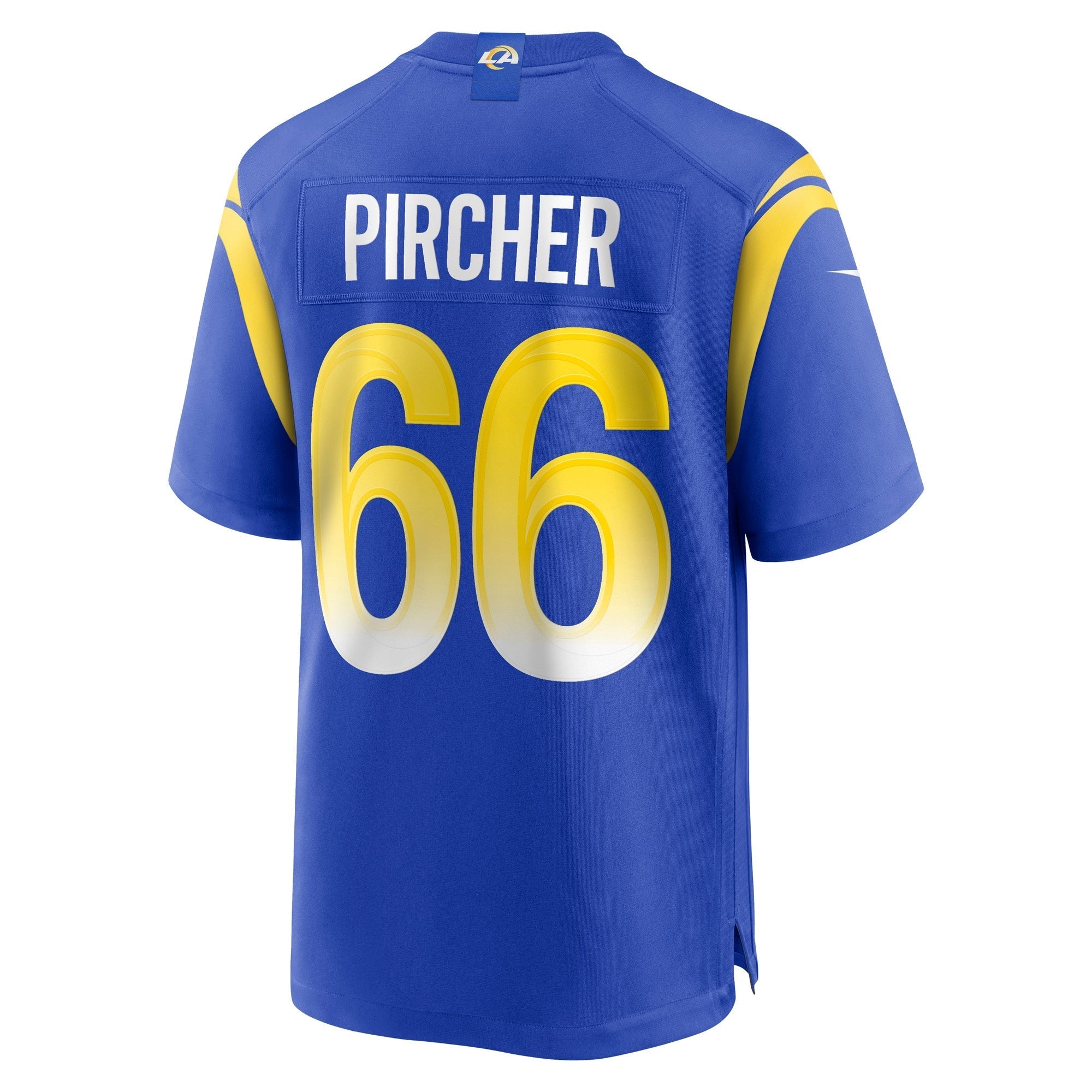 Men's Nike Max Pircher Royal Los Angeles Rams Game Jersey - vstockx