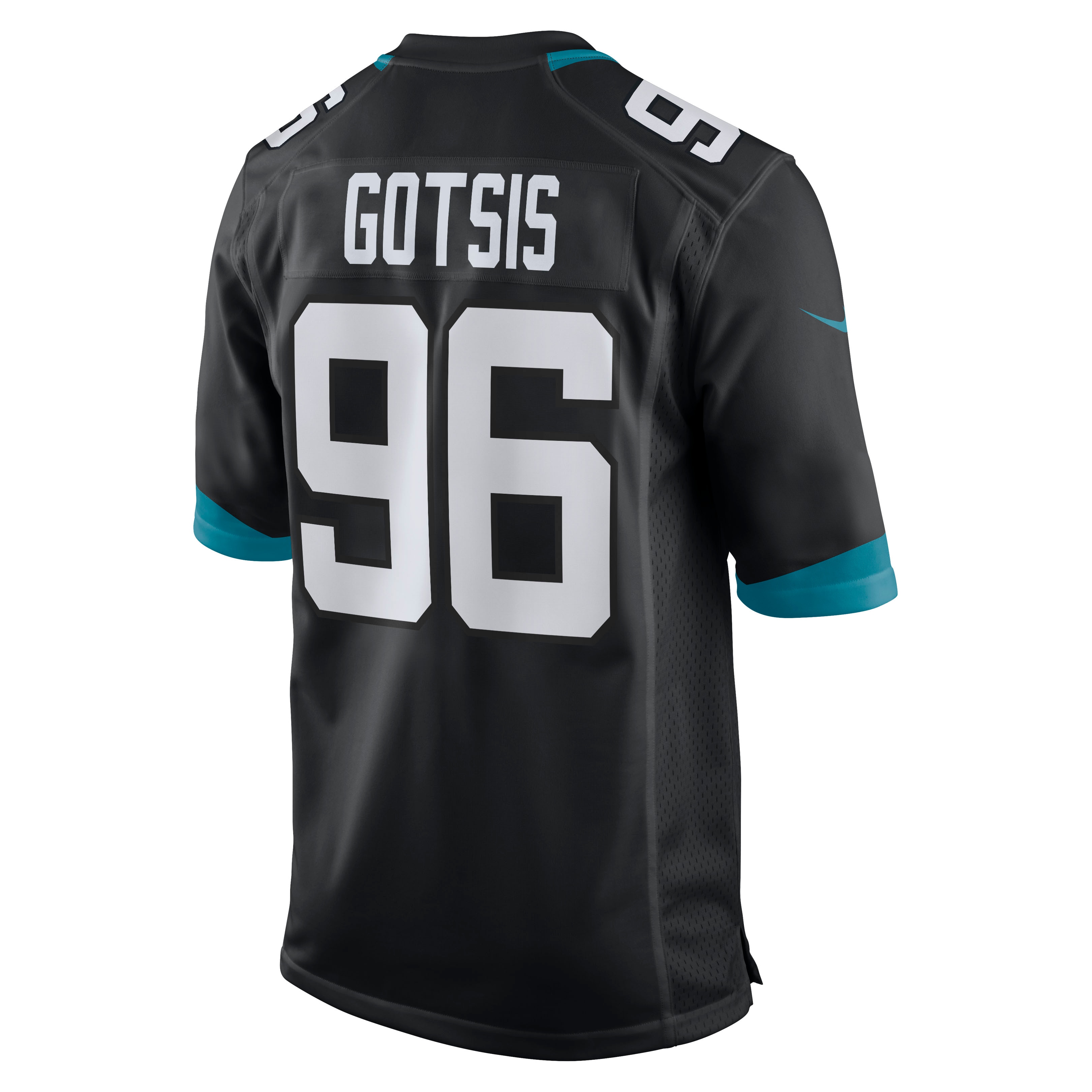 Adam Gotsis Jacksonville Jaguars Nike Game Jersey - Black - vstockx