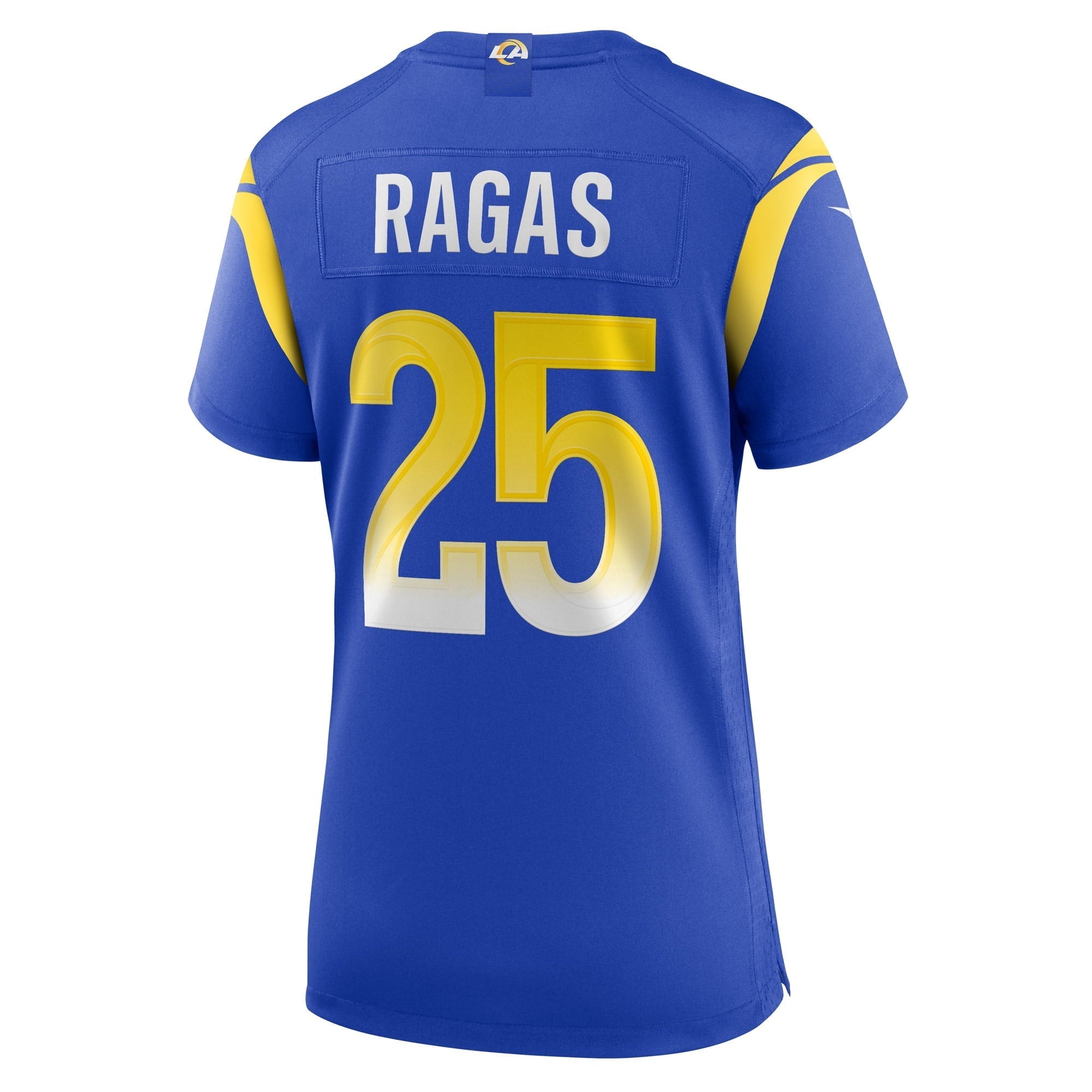 Women's Nike Trey Ragas Royal Los Angeles Rams Game Player Jersey - vstockx