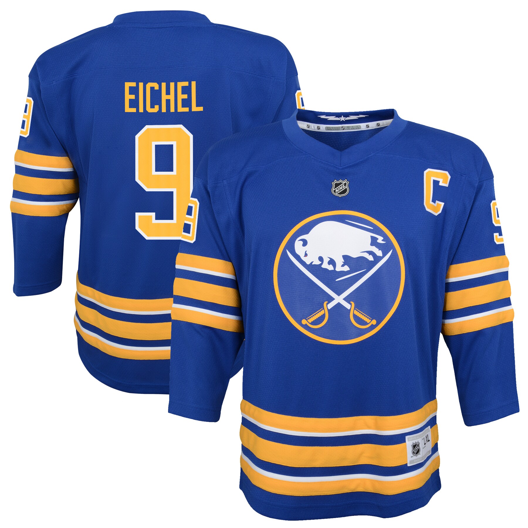 Jack Eichel Buffalo Sabres Youth Home Replica Player Jersey - Royal - vstockx