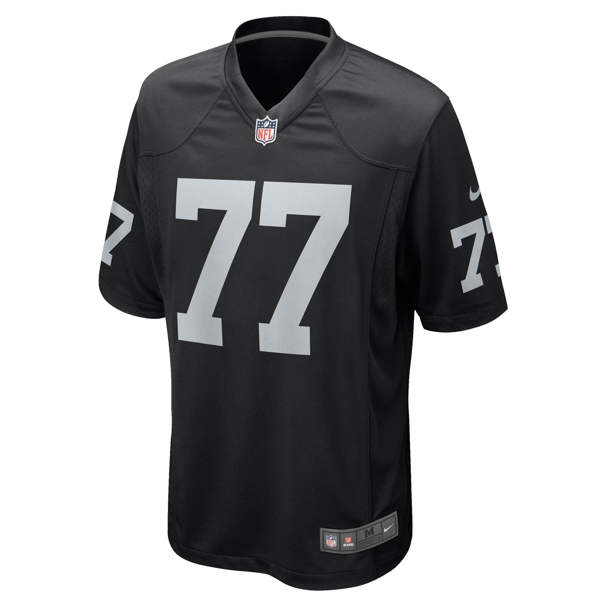 Thayer Munford Jr. Las Vegas Raiders Nike Team Game Jersey - Black - vstockx