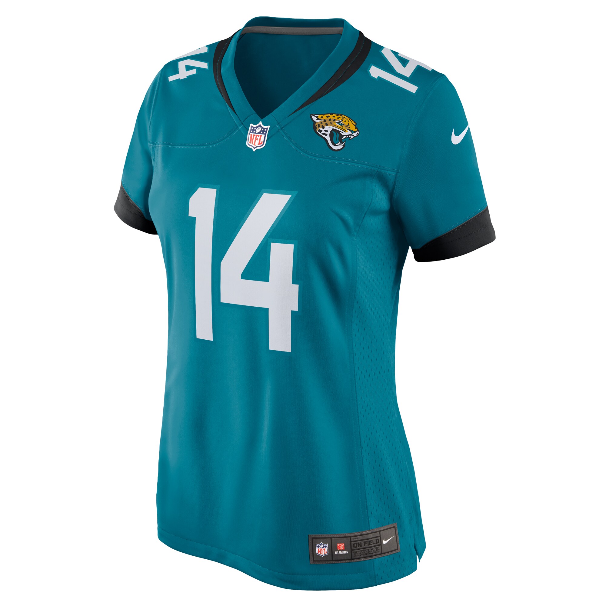 Elijah Cooks Jacksonville Jaguars Nike Women's Team Game Jersey - Teal - vstockx