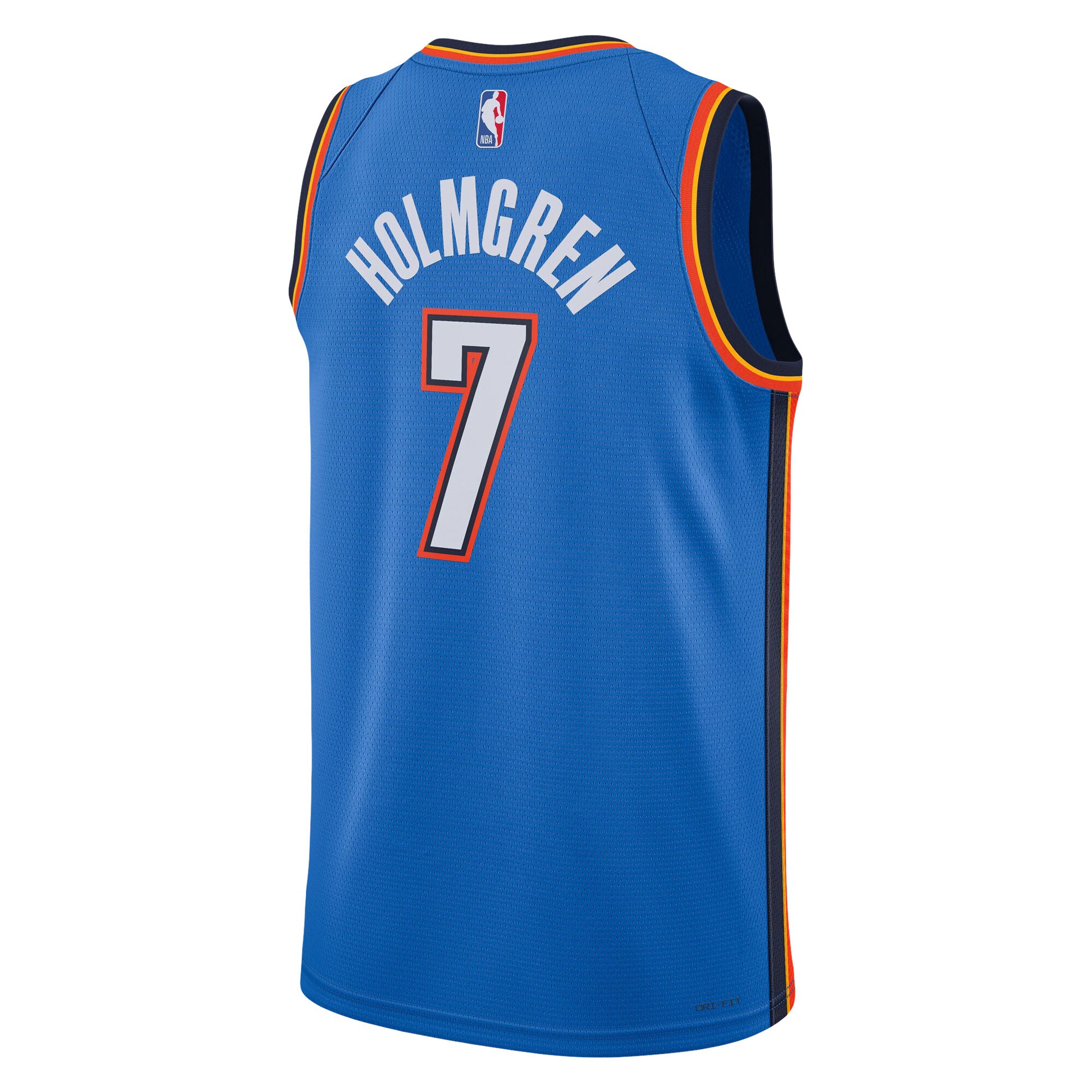 Chet Holmgren Oklahoma City Thunder Nike Unisex 2022 NBA Draft First Round Pick Player Swingman Jersey - Icon Edition - Blue - vstockx