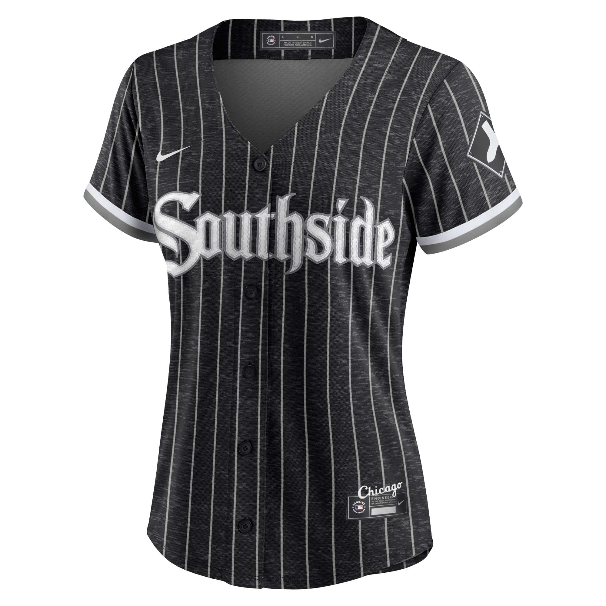 Women's Nike Bo Jackson Black Chicago White Sox City Connect Replica Player Jersey - vstockx