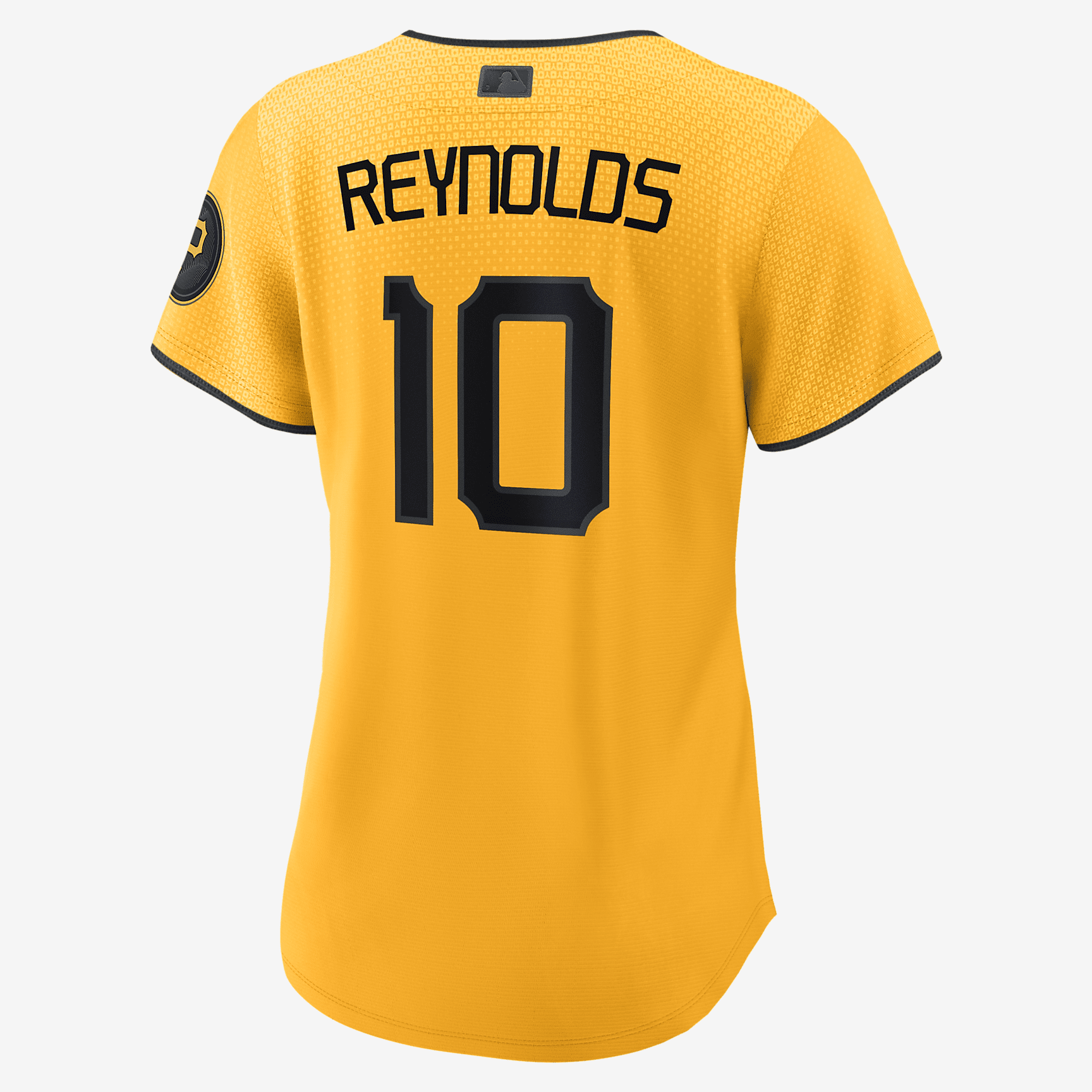 MLB Pittsburgh Pirates City Connect (Bryan Reynolds) Women's Replica Baseball Jersey - Sundown/Black - vstockx