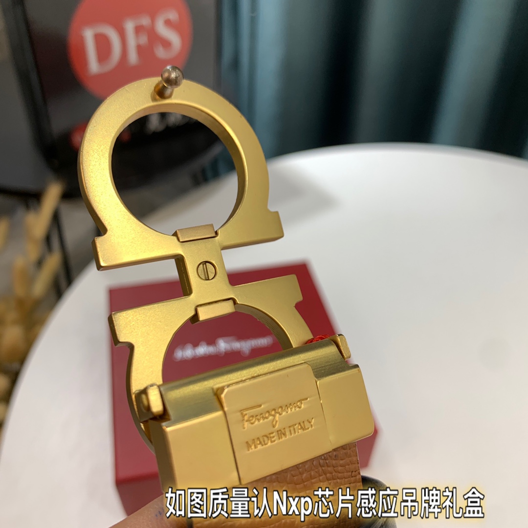 Streetwear Belt Ferragamo 319444 size:3.5cm - vstockx