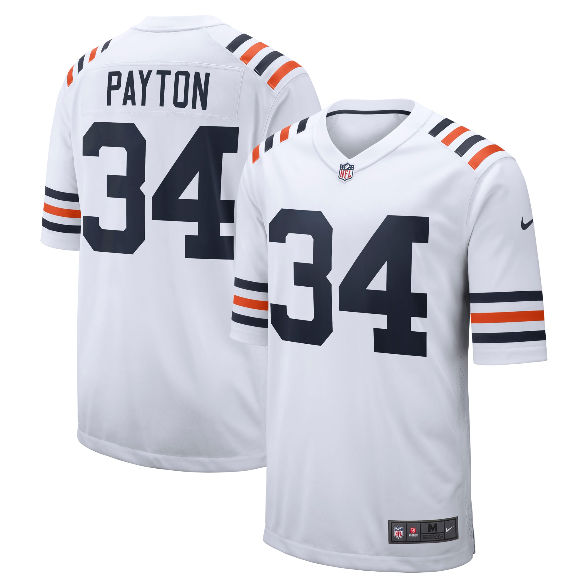 Walter Payton Chicago Bears Nike Retired Player Game Jersey - White - vstockx