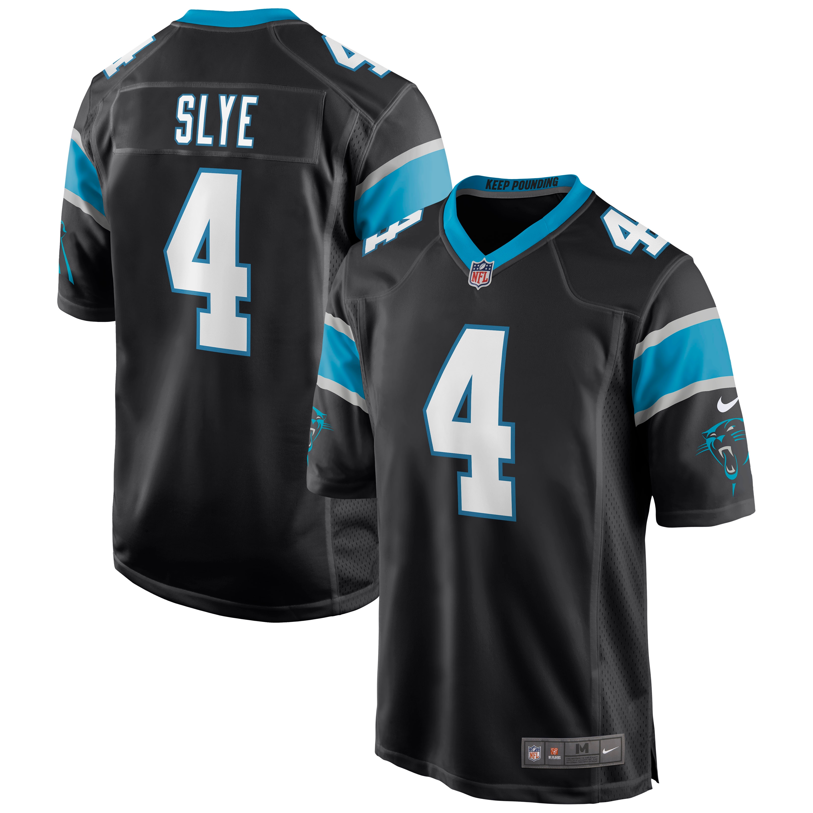 Joey Slye Carolina Panthers Nike Game Jersey - Black - vstockx