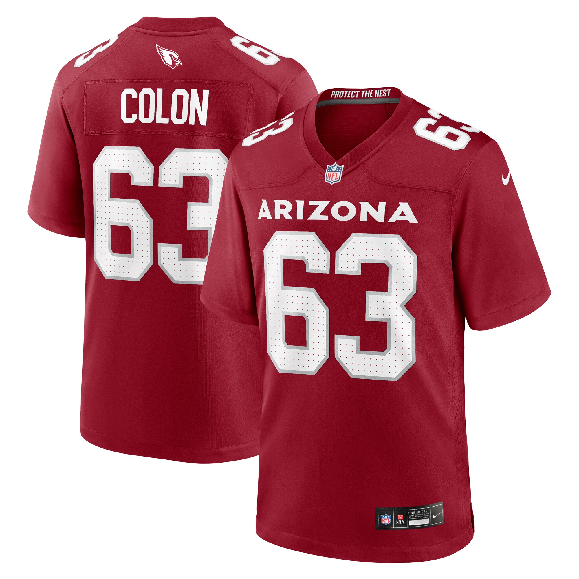 Trystan Colon Arizona Cardinals Nike Team Game Jersey - Cardinal - vstockx