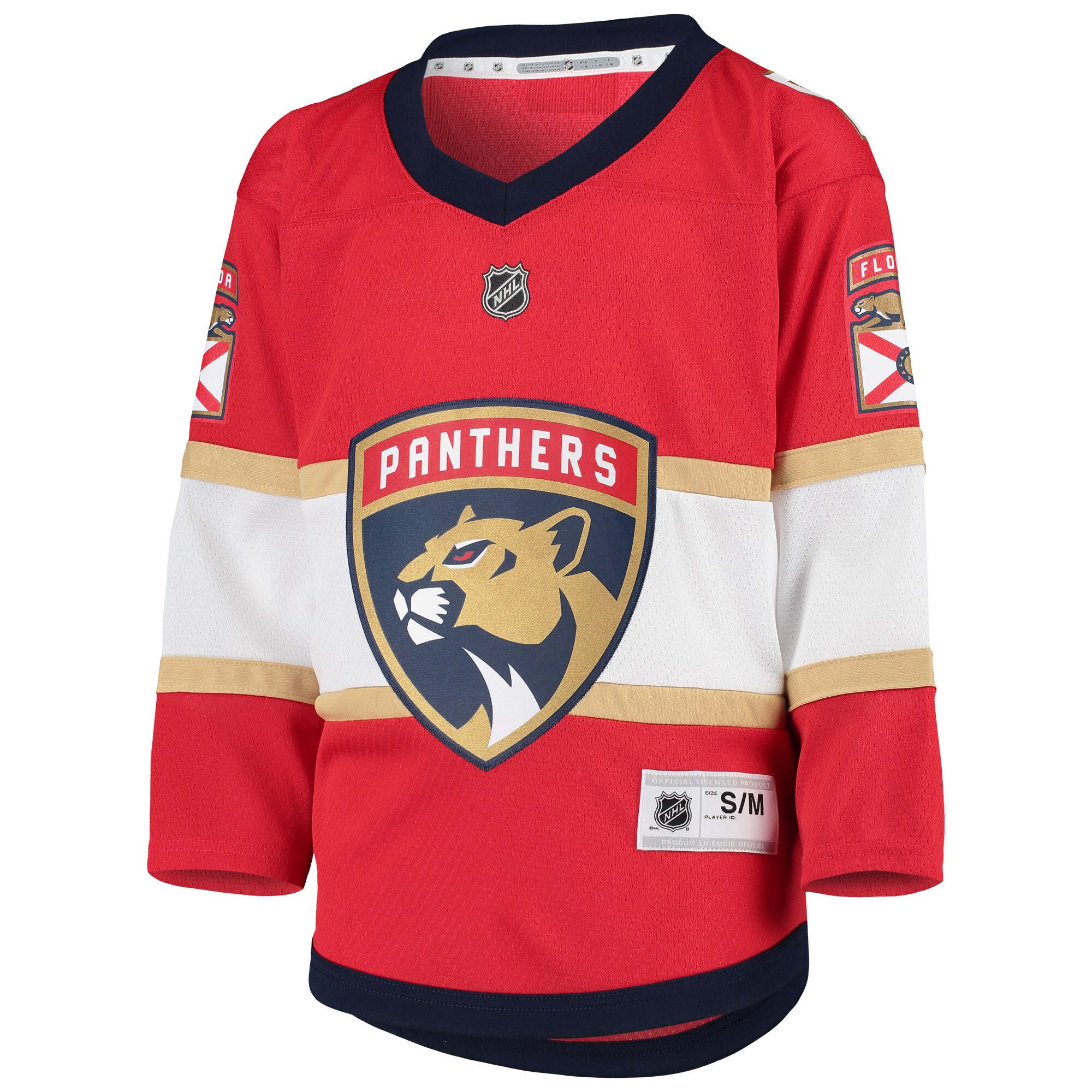 Aaron Ekblad Florida Panthers Youth Home Replica Player Jersey - Red - vstockx