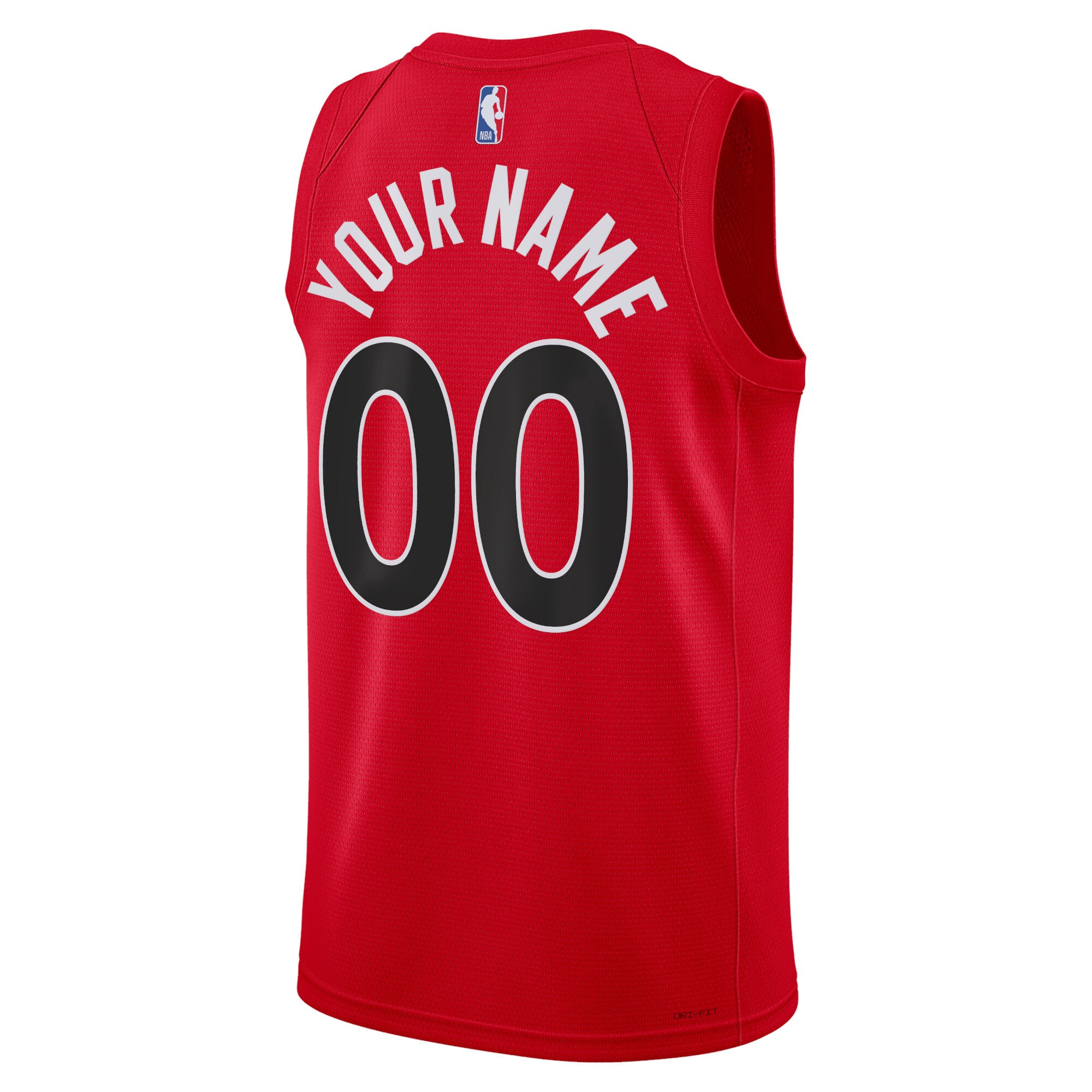 Toronto Raptors Nike Unisex Swingman Custom Jersey Red - Icon Edition - vstockx