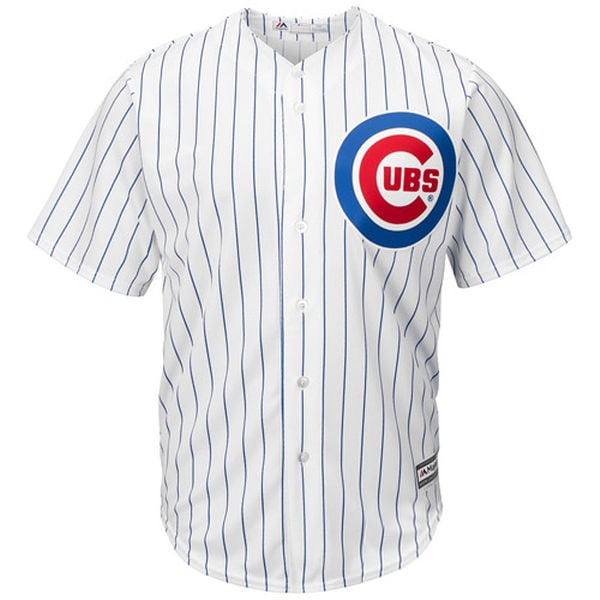 Seiya Suzuki Chicago Cubs Majestic Home Pinstripe Men's Replica Jersey - vstockx
