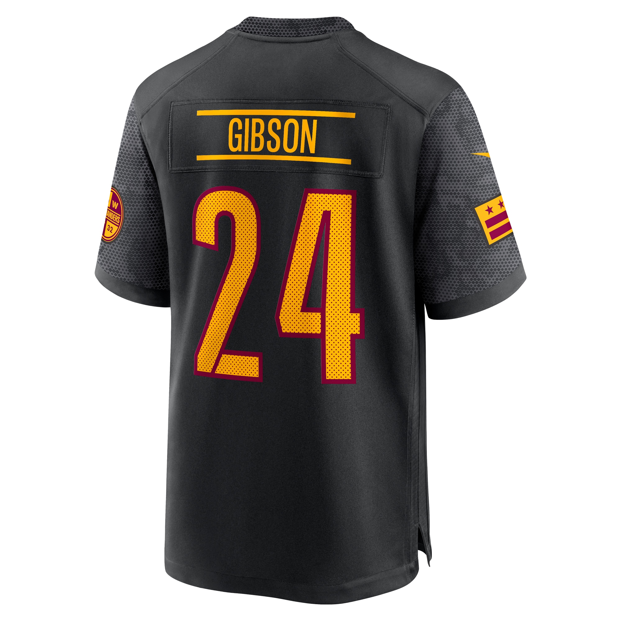 Antonio Gibson Washington Commanders Nike Alternate Game Jersey - Black - vstockx
