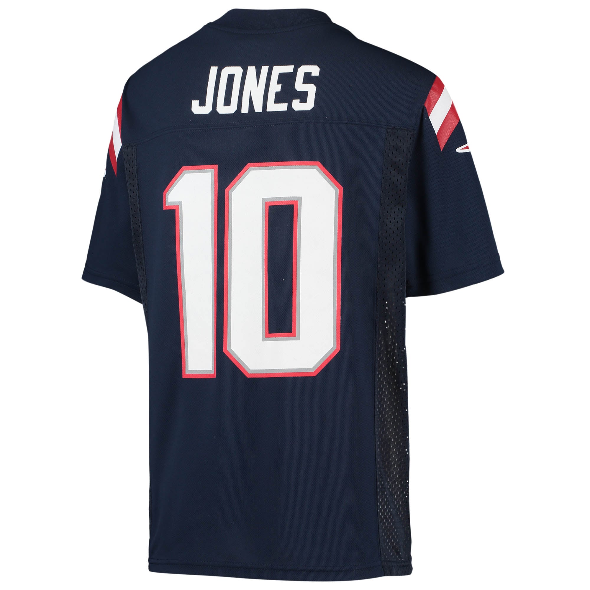 Mac Jones New England Patriots Youth Replica Player Jersey - Navy - vstockx