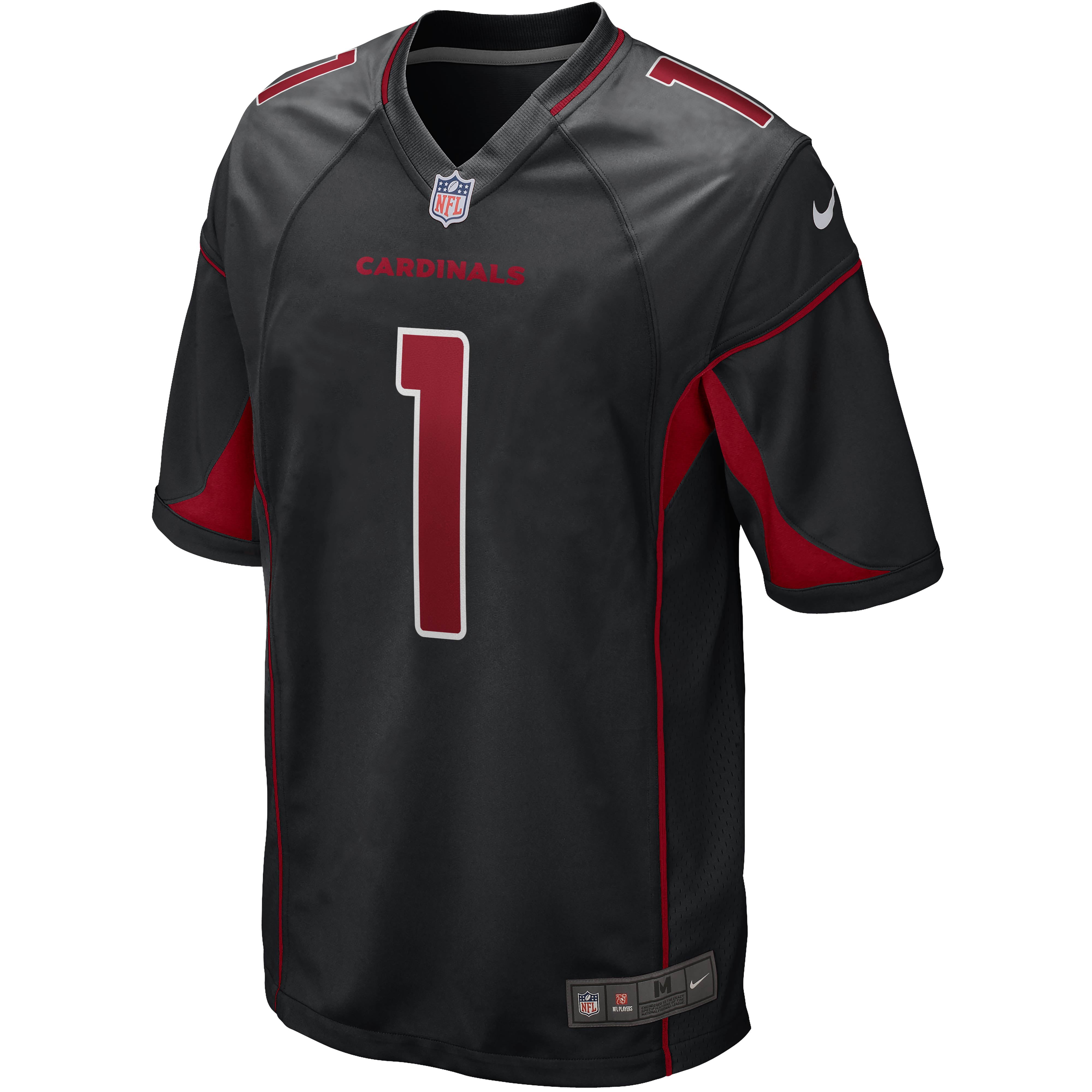 Men's Nike Kyler Murray Black Arizona Cardinals 2nd Alternate Game Jersey - vstockx