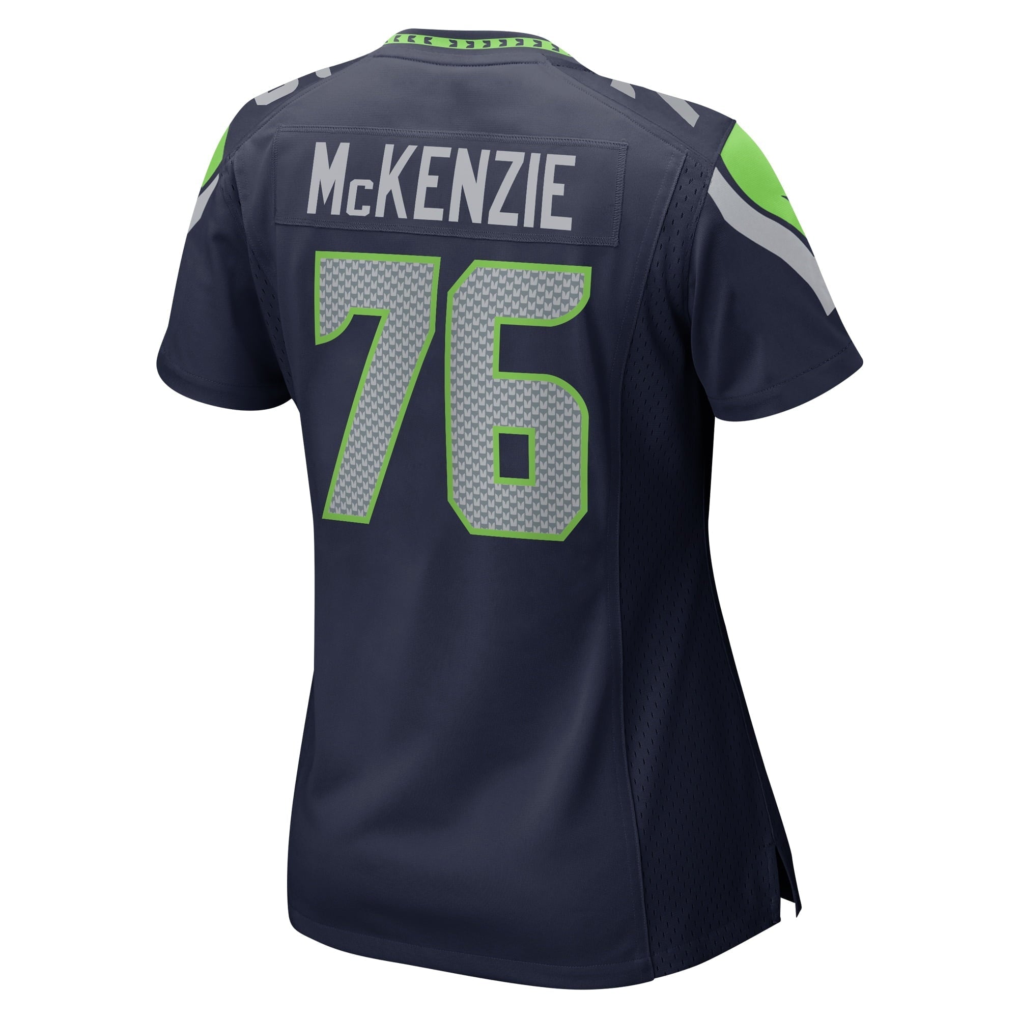 Women's Nike Jalen McKenzie College Navy Seattle Seahawks Home Game Player Jersey - vstockx