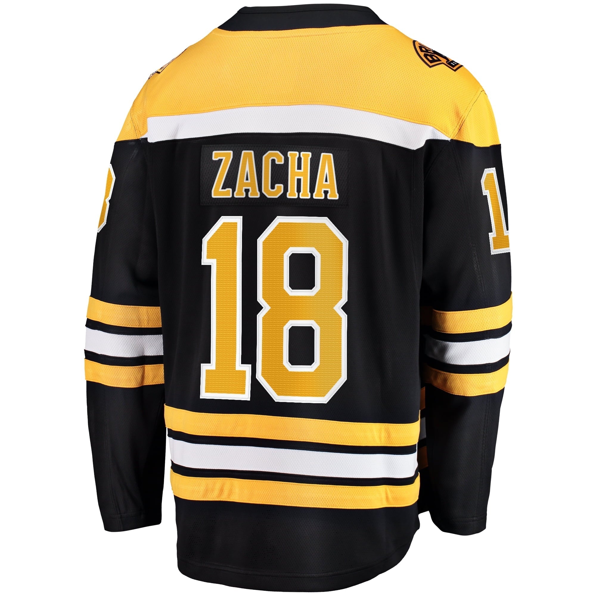 Men's Fanatics Branded Pavel Zacha Black Boston Bruins Home Breakaway Player Jersey - vstockx