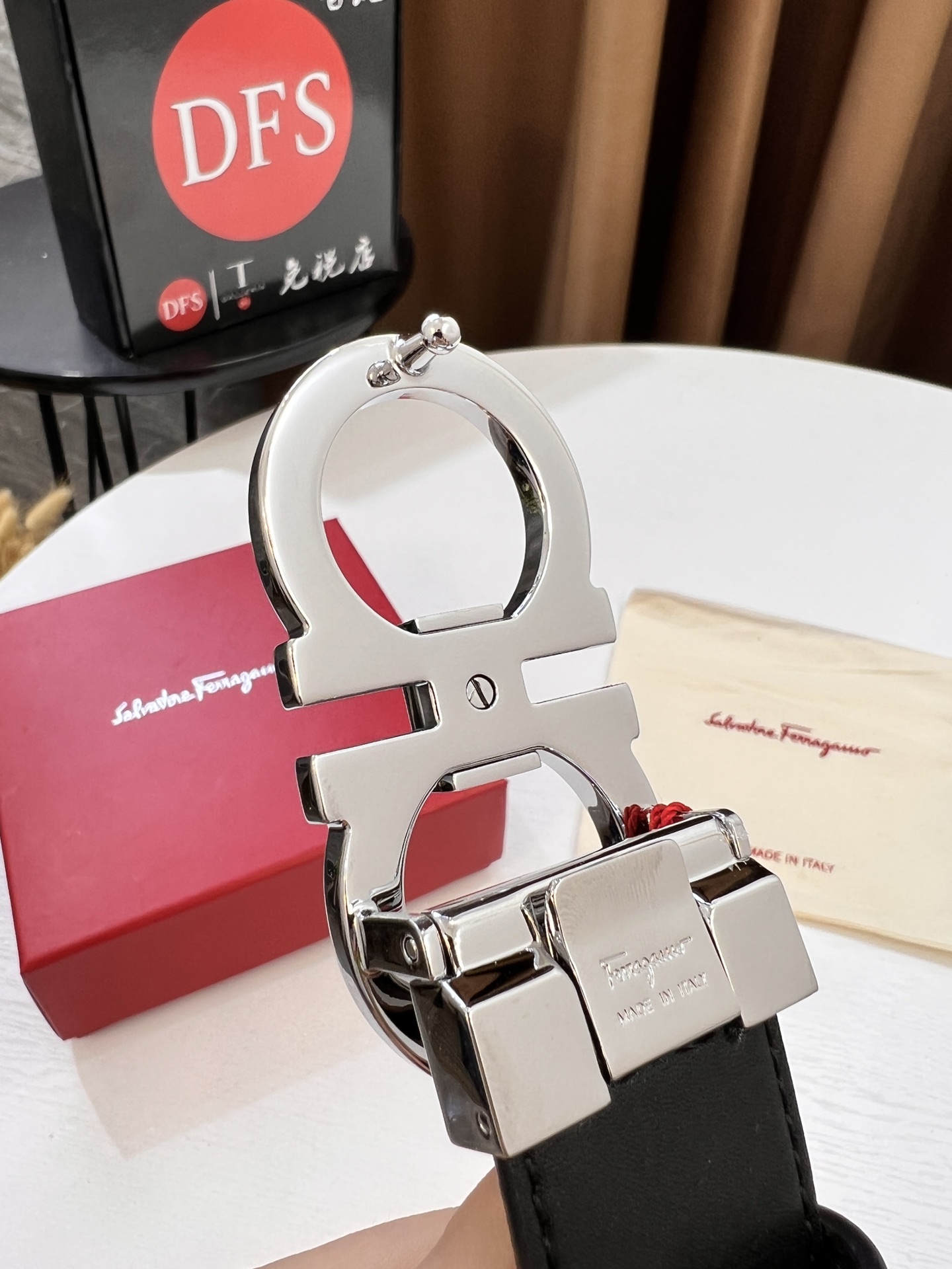 Streetwear Belt Ferragamo 319797 size:3.5cm - vstockx