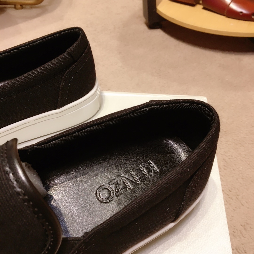 Kenzo K-SKATE Tiger canvas slip-on sneakers 18 - vstockx