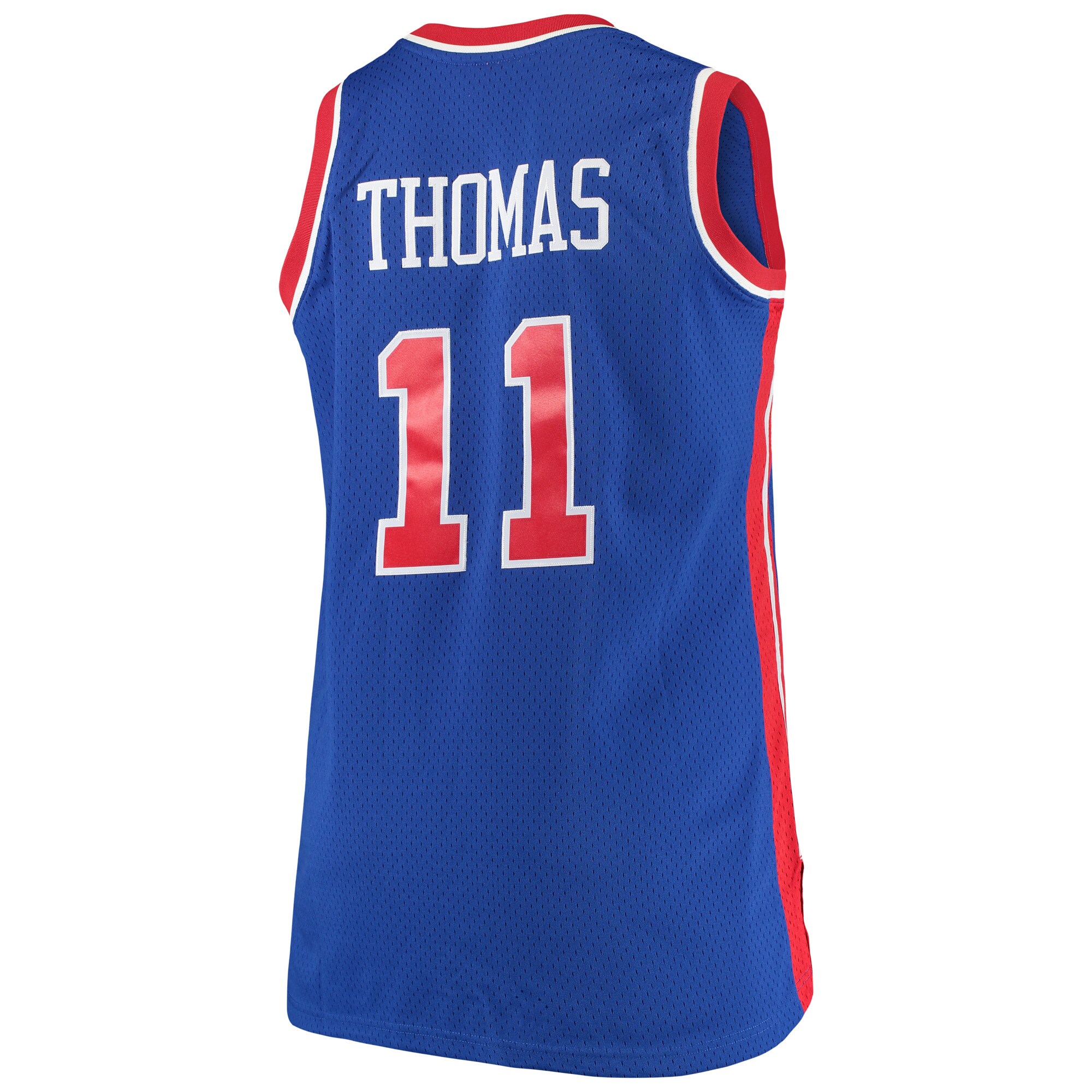 Isaiah Thomas Detroit Pistons Mitchell & Ness Big & Tall Hardwood Classics Jersey - Royal - vstockx