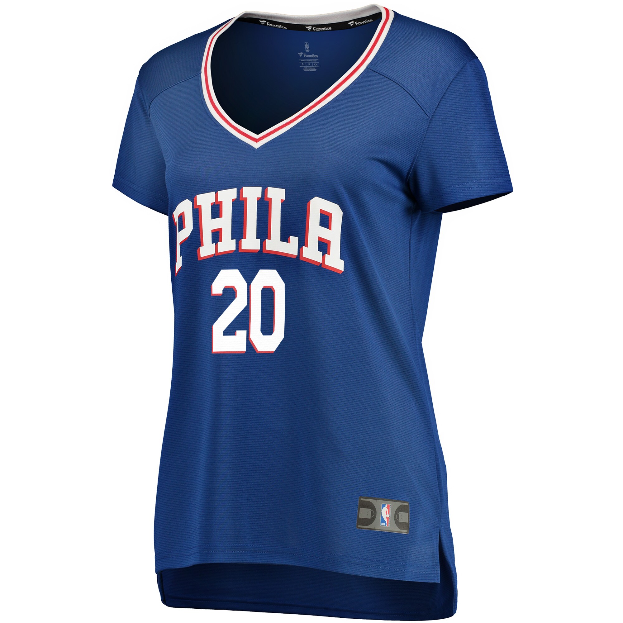 Markelle Fultz Philadelphia 76ers Fanatics Branded Women's Fast Break Replica Jersey Royal - Icon Edition - vstockx