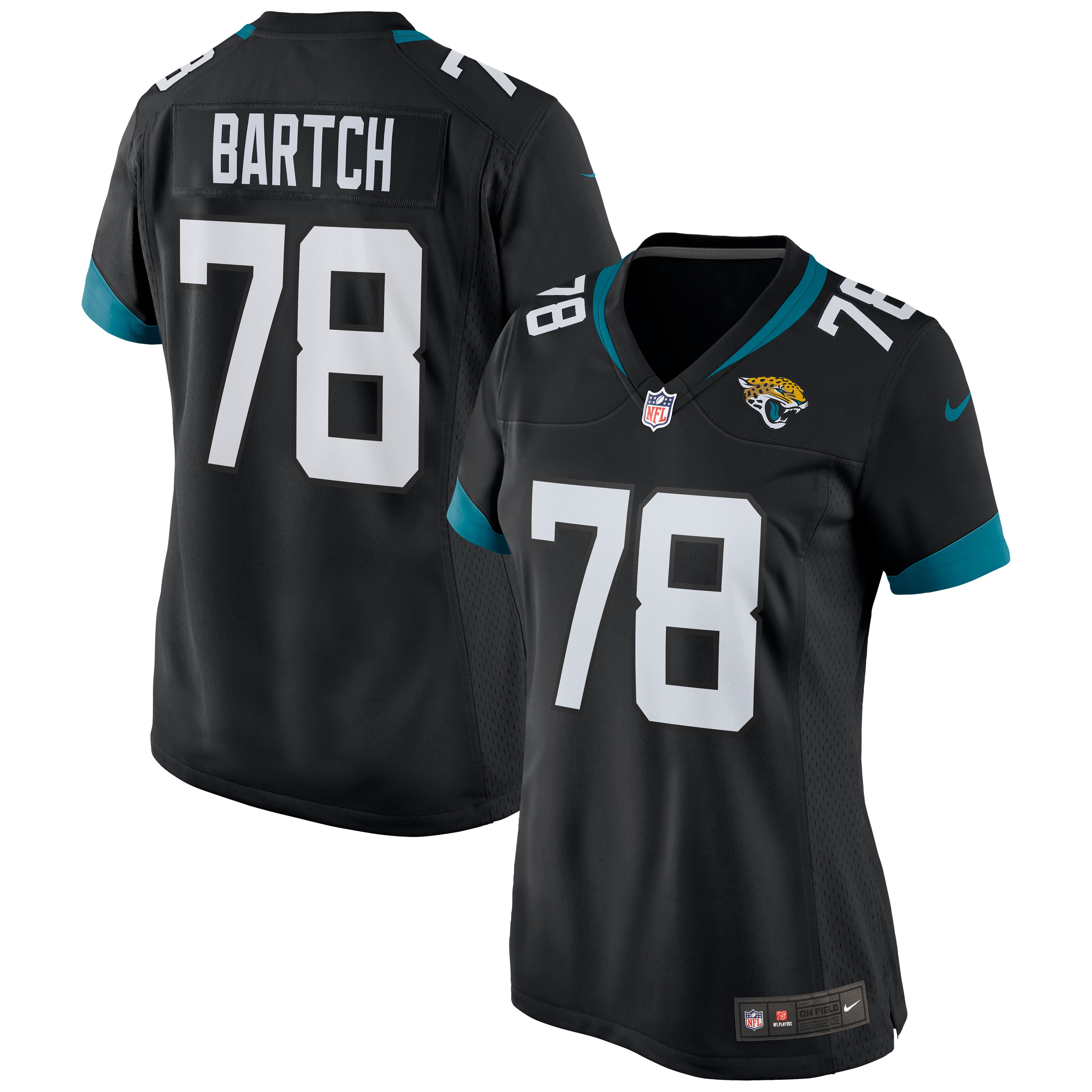 Ben Bartch Jacksonville Jaguars Nike Women's Game Jersey - Black - vstockx
