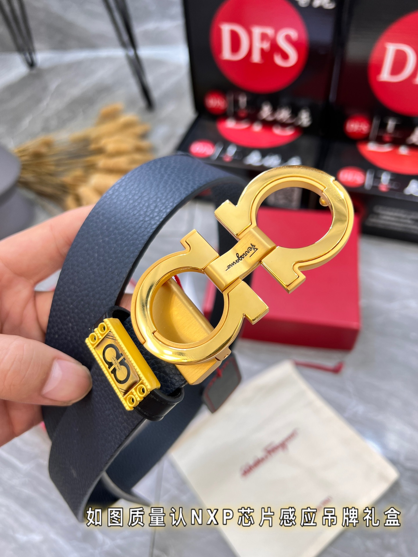 Streetwear Belt Ferragamo 319984 size:3.5cm - vstockx