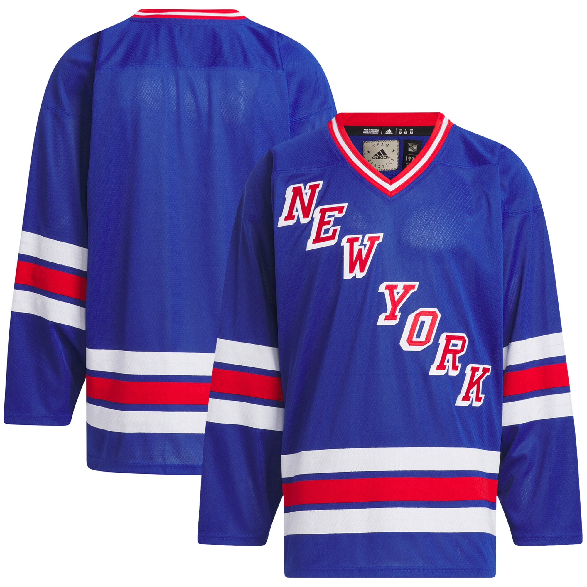 New York Rangers adidas Team Classic Jersey - Blue - vstockx