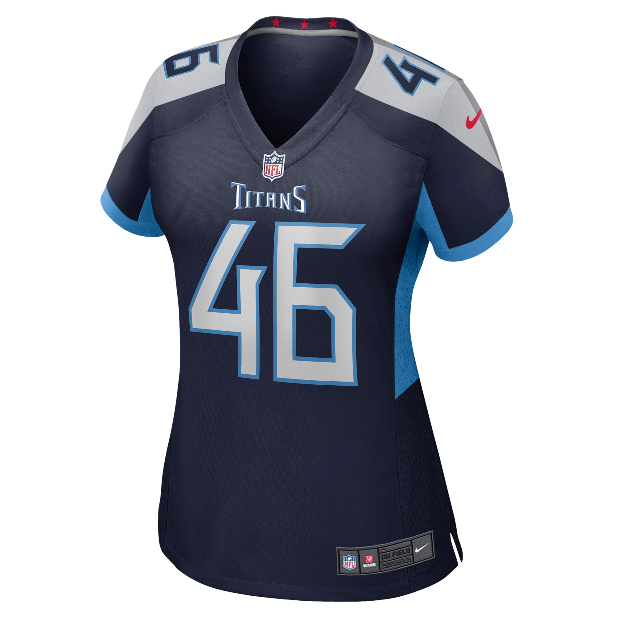 Morgan Cox Tennessee Titans Nike Women's Game Jersey - Navy - vstockx